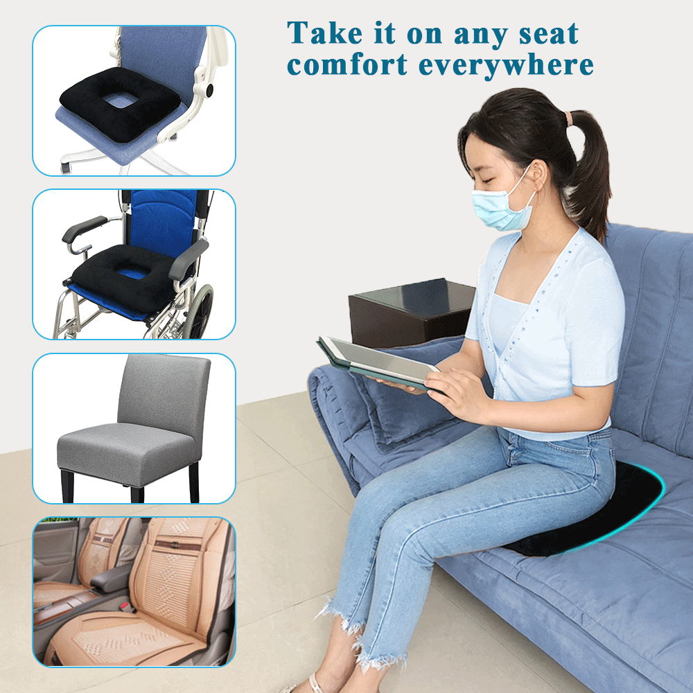 Office Chair Cushions Hip Back  Seat Cushions Office Chairs