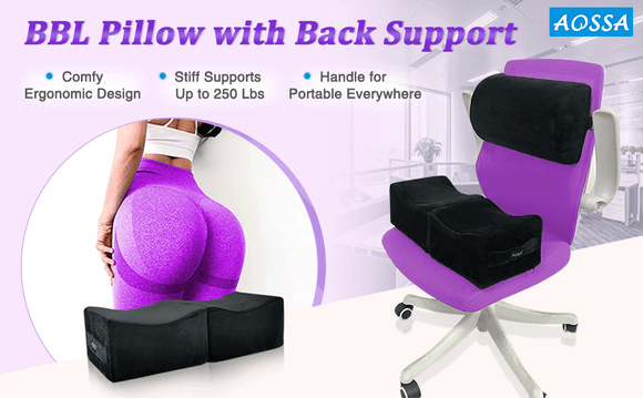 BBL Pillow After Surgery Butt Pillows Brazilian Butt Lift Post Surgery –  AOSSA