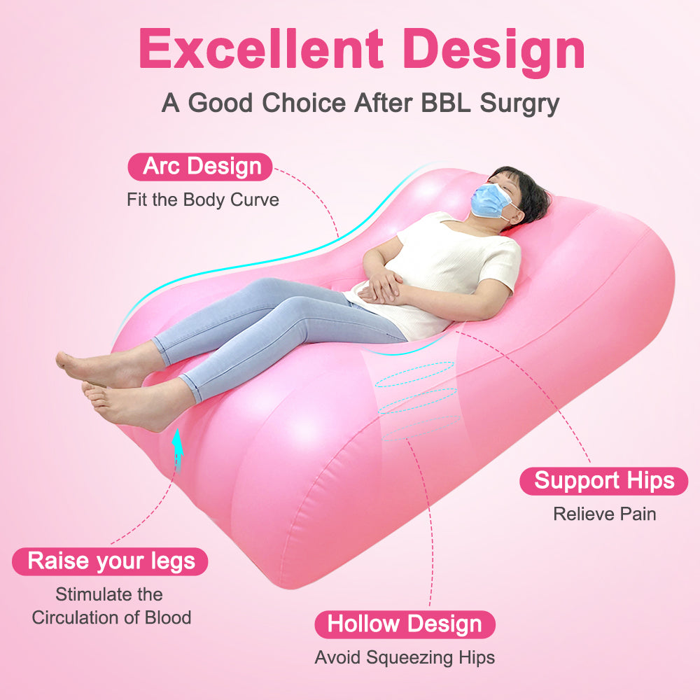 BBL Bed Mattress with Hole After Surgery for Butt Sleeping AOSSA