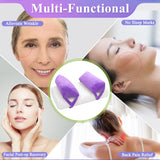 AOSSA Anti Aging Pillow for Women, Anti Wrinkle Face Beauty Pillow, Head Stabilizer, Back Sleep Training Face Up Head Positioning, Wrinkle Prevention for Face Post Surgery Support for Sleeping Upright