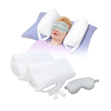 AOSSA Anti Aging Pillow for Women, Anti Wrinkle Face Beauty Pillow, Head Stabilizer, Back Sleep Training Face Up Head Positioning, Wrinkle Prevention for Face Post Surgery Support for Sleeping Upright