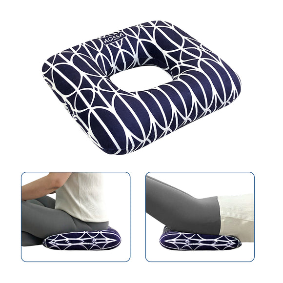 Ergofoam Orthopedic Donut Pillow For Tailbone Pain, Donut Seat Cushion For  Hemorrhoids, Hemmoroid Pillow, Postpartum